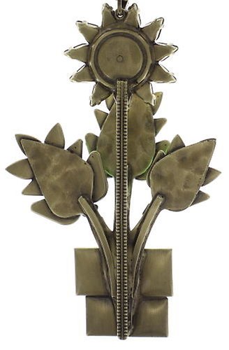 image for Necklace Pendant Sunflower Yellow / White / Green  size L