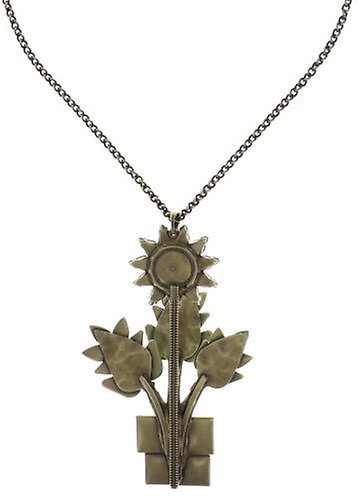 image pour Collier pendant Sunflower Jaune / Blanc / Vert  size L