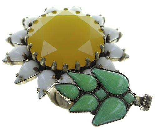 image pour Anneau Sunflower Jaune / Blanc / Vert  size 2XL