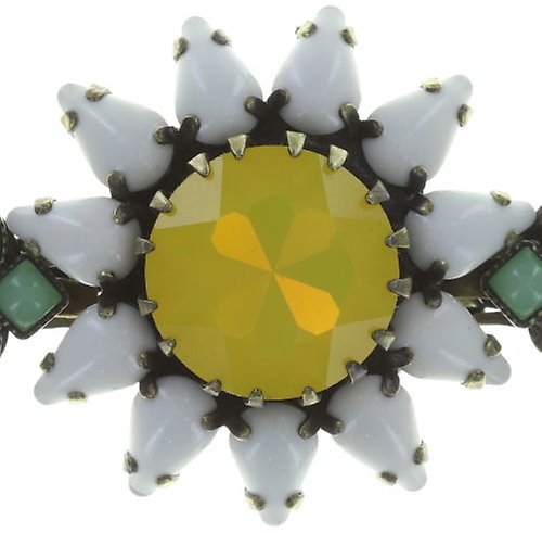 Bild für Armband Sunflower Gelb / Weiß / Grün  Größe L