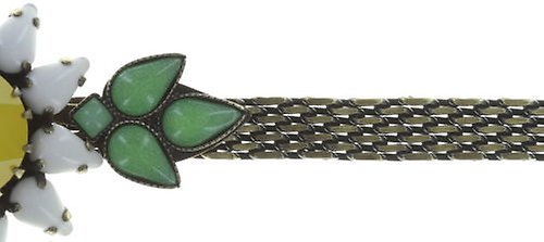 Bild für Armband Sunflower Gelb / Weiß / Grün  Größe L