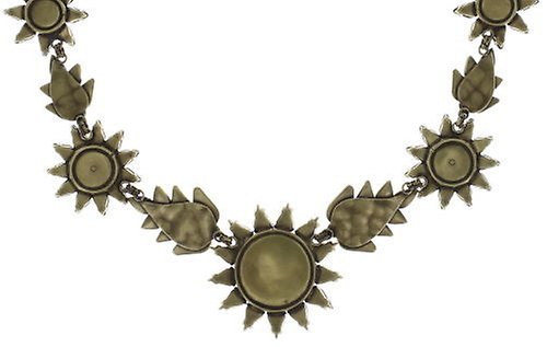image for Necklace Sunflower Yellow / White / Green  size 2XL,L,M