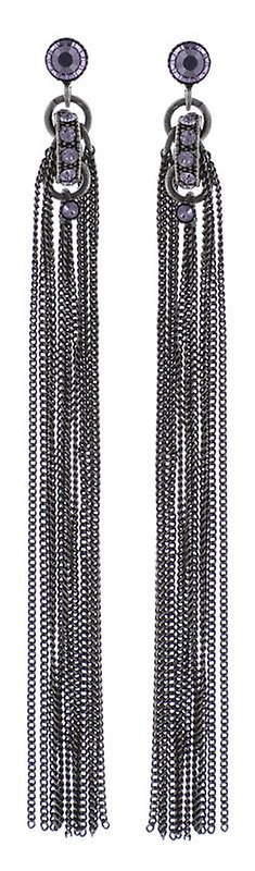 image pour Clou d'oreille pendant Colour Ring Multi Pastel violet 