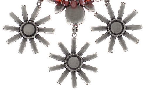 Bild für Halskette Collier Spider Daisy Rot  Größe L