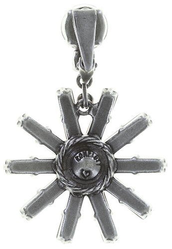 image pour Boucle d'oreille Clip pendante Spider Daisy Rouge  size L