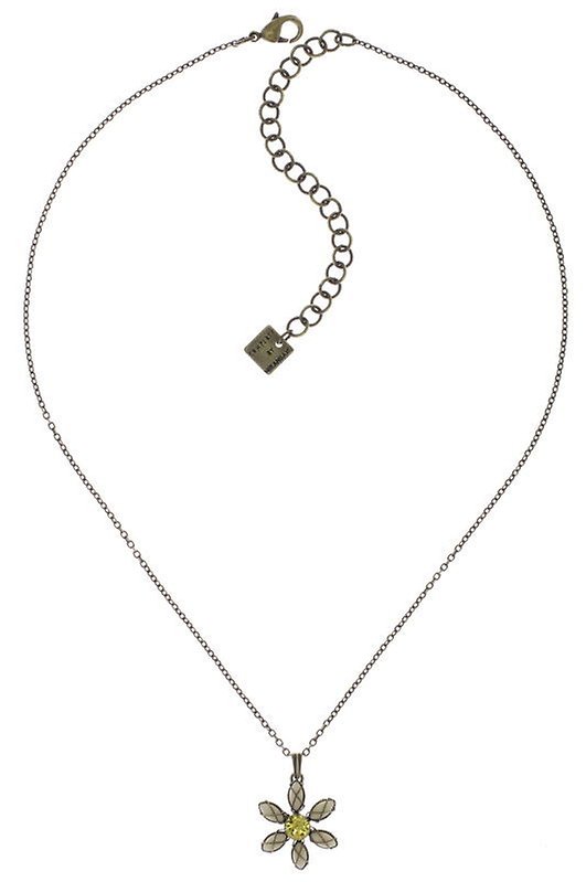 image for Necklace pendant Psychodahlia Yellow  size XS