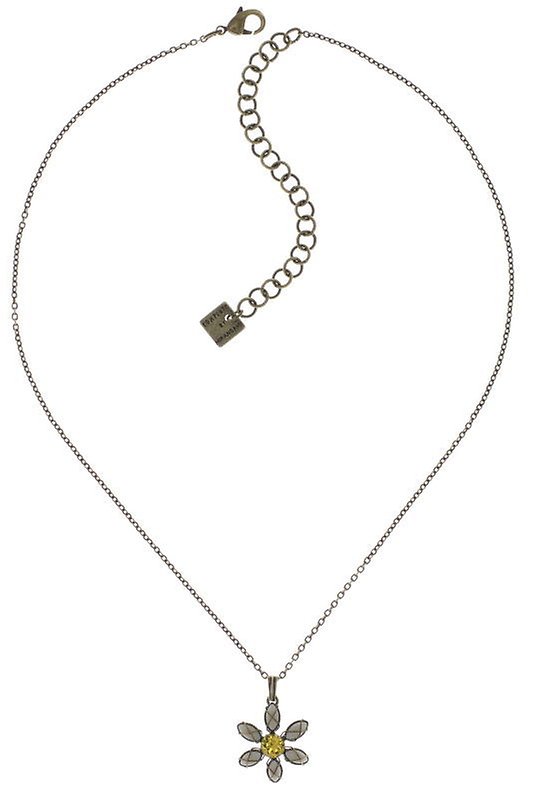 image for Necklace Pendant Psychodahlia Yellow  size XS