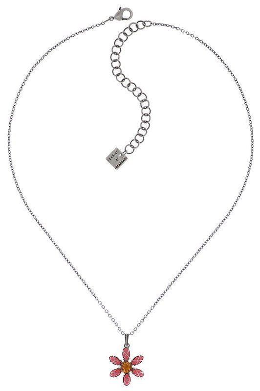 image pour Collier pendant Psychodahlia Rose / Orange  size XS