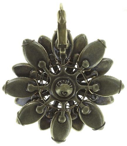 image for Earring Eurowire Psychodahlia Yellow  size L