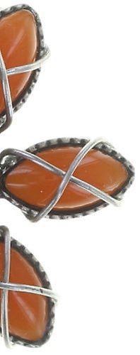 image pour Boucles d'oreilles Eurowire Psychodahlia Rose / Orange  size XS