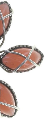 image pour Boucles d'oreilles Eurowire Psychodahlia Rose / Orange  size XS