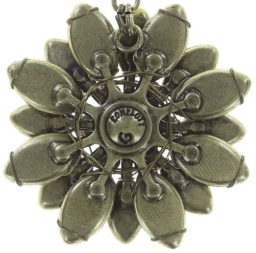 image pour Clou d'oreille pendant Psychodahlia Jaune  size L