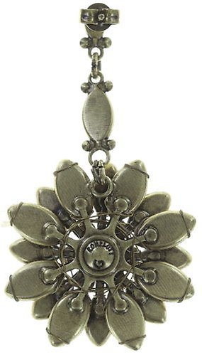 image for Earring Stud Dangling Psychodahlia Yellow  size L