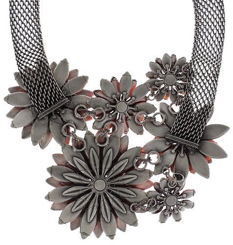 Bild für Halskette Collier Psychodahlia Pink / Orange  size 3XL,2Xl,XL,L,M