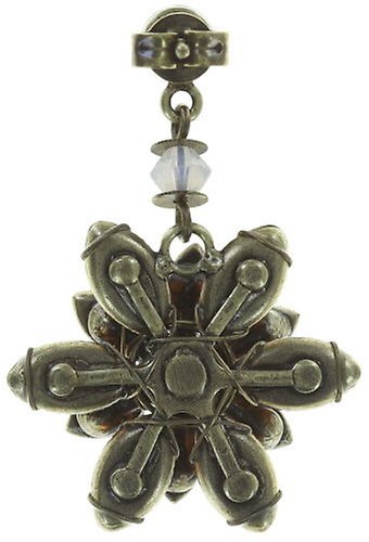 image pour Clou d'oreille pendant Psychodahlia Jaune  size S