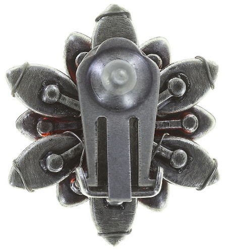 image for Earring clip Psychodahlia Pink / Orange  size M