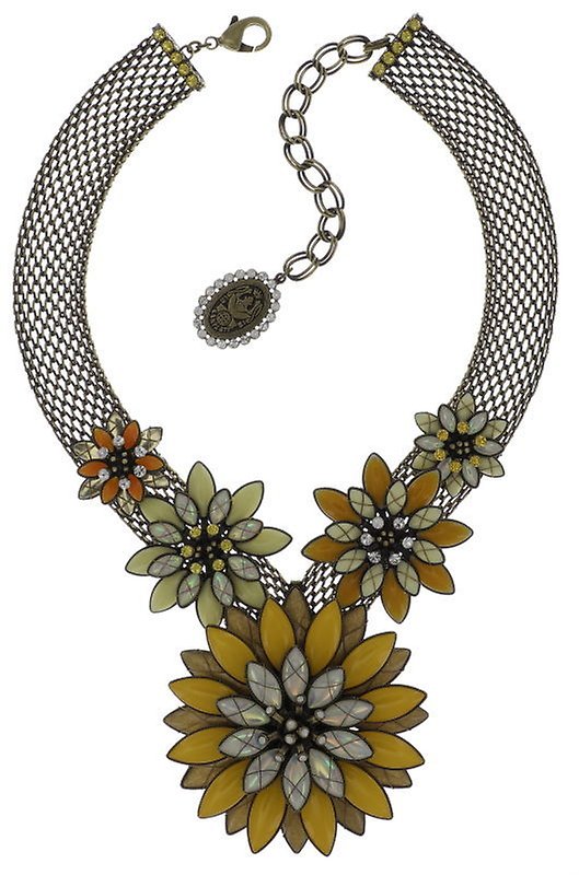 image pour Collier Psychodahlia Jaune  size 3XL,L,S