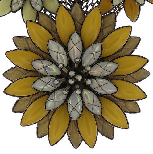 Bild für Halskette Psychodahlia Gelb  size 3XL,L,S