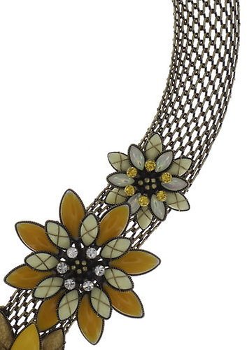 image pour Collier Psychodahlia Jaune  size 3XL,L,S