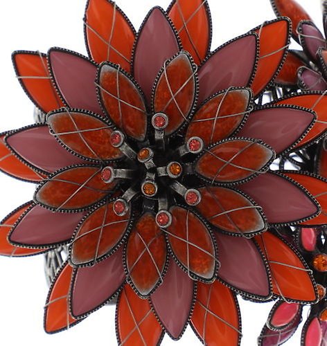 image pour Bracelet rigide Psychodahlia Rose / Orange  size 3XL,XL,L