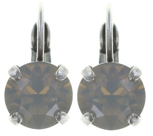 image pour Boucles d'oreilles Eurowire Black Jack Gris light grey opal SS 39
