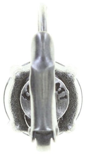 image pour Boucles d'oreilles Eurowire Black Jack Gris light grey opal SS 39