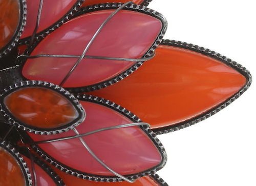 Bild für Ring Psychodahlia Pink / Orange  size 2XL