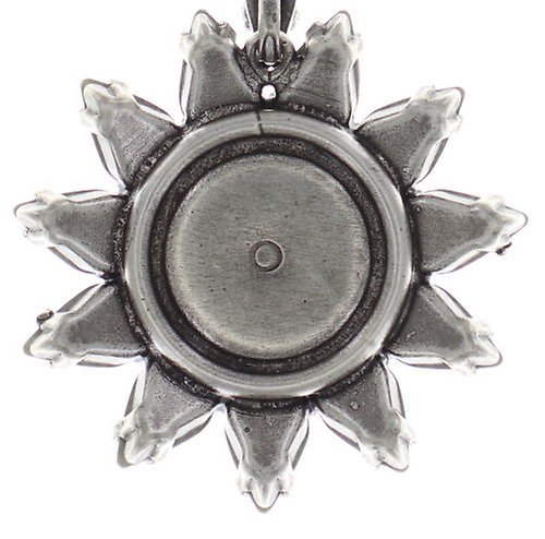 image pour Collier pendant Sunflower Bleu  size L