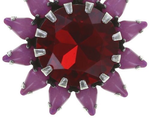 image for Earring Stud Dangling Sunflower Pink / Green  size XL