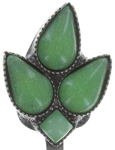 image for Earring Stud Dangling Sunflower Pink / Green  size XL