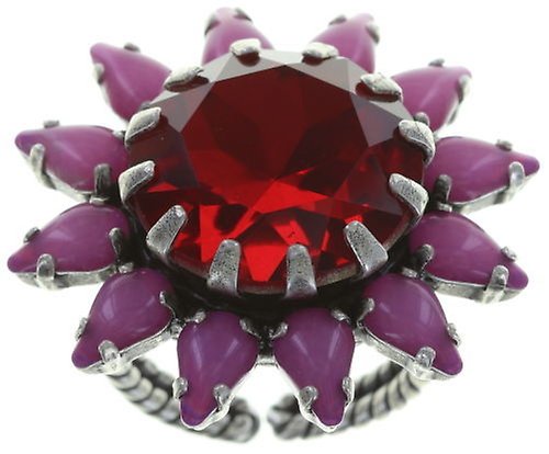 Bild für Ring Sunflower Rot / Rosa  Größe XL