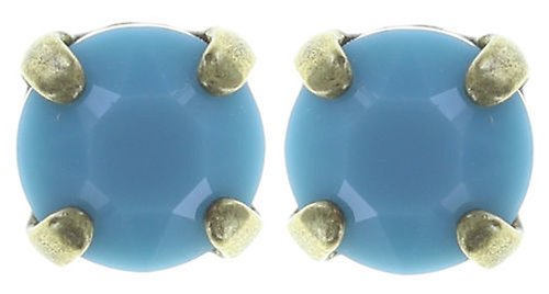 Bild für Ohrstecker Black Jack Blau Türkis SS 29