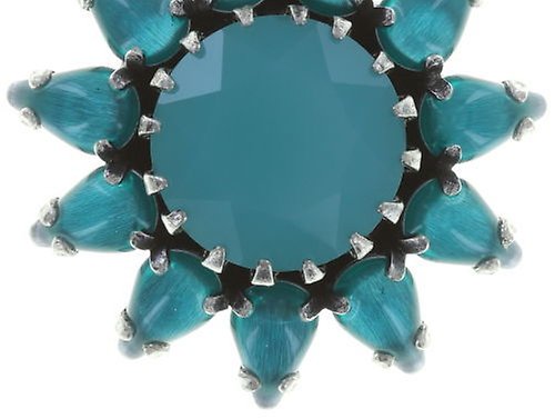 image pour Collier pendant Sunflower Bleu  size L