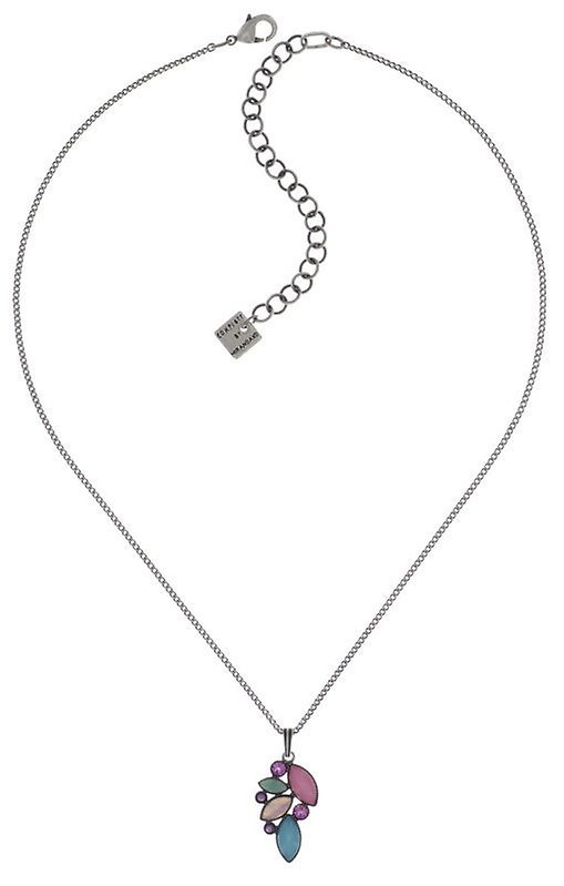 image for Necklace Pendant Dance with Navette Pastel Multi  