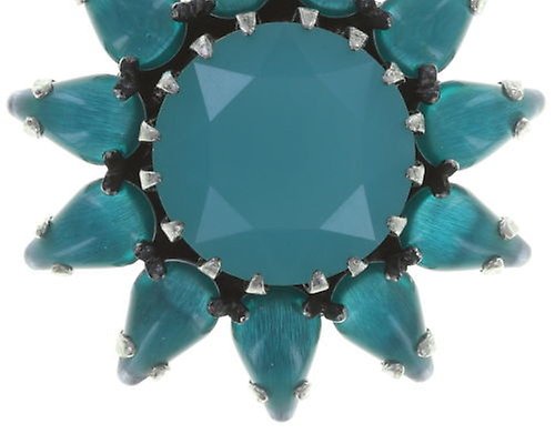 image pour Clou d'oreille pendant Sunflower Bleu  size L