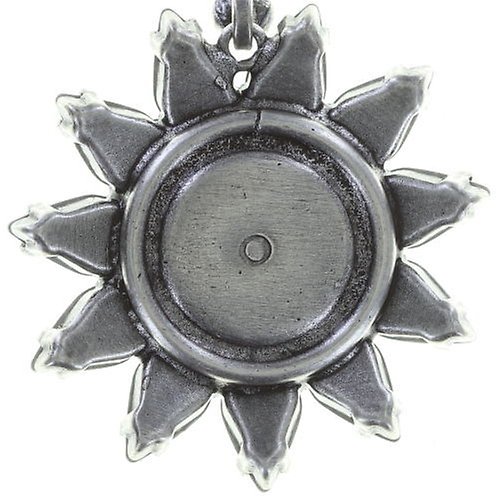 image for Earring Stud Dangling Sunflower Blue  size L