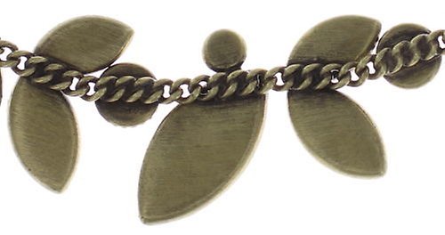 image pour Collier Dance with Navette Beige  