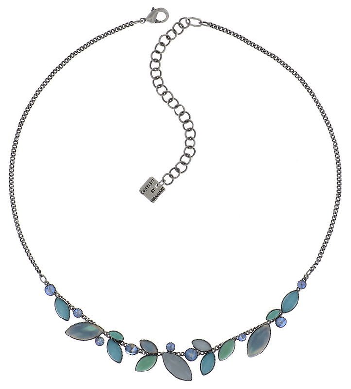 image for Necklace Dance with Navette Light Blue  