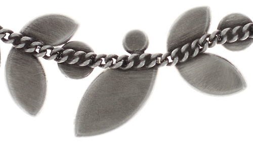 image pour Collier Dance with Navette Bleu Clair  