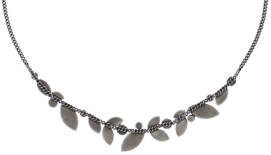 image for Necklace Dance with Navette Light Blue  