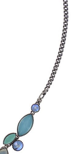 image for Necklace Dance with Navette Light Blue  