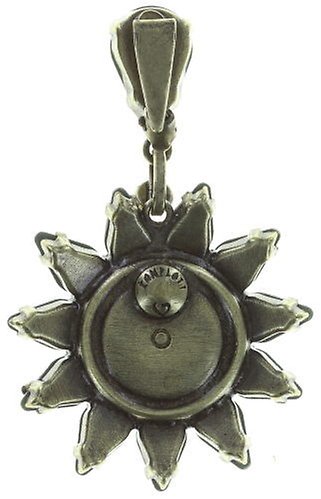 Bild für Ohrring Clip Sunflower Gelb / Weiß  Größe L