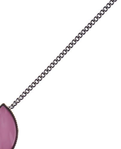 image pour Collier pendant Dance with Navette Multi Pastel  