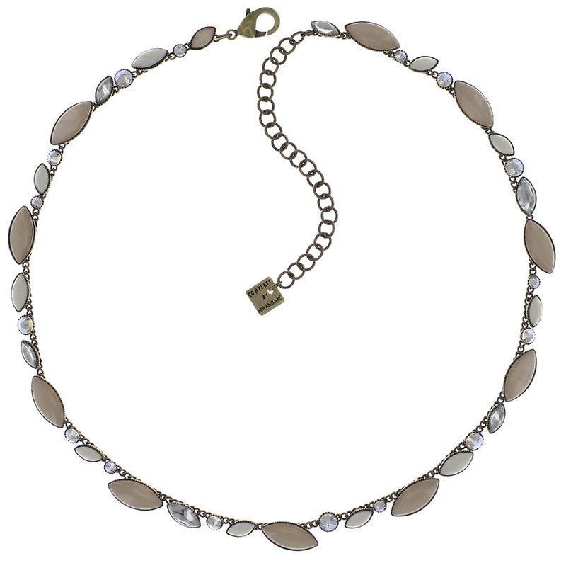 image pour Collier Dance with Navette Blanc  