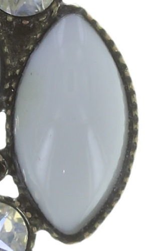 image for Earring Stud Dance with Navette White  