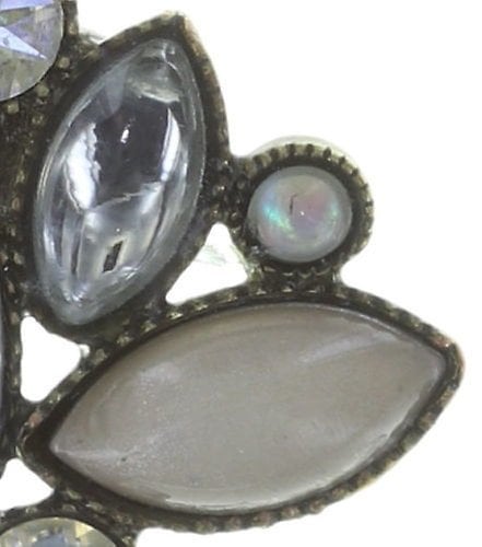 image for Earring Stud Dance with Navette White  