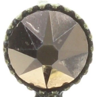 image for Earring Stud Dangling Dance with Navette Beige  