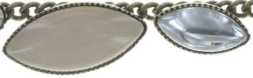 image pour Collier Dance with Navette Blanc  