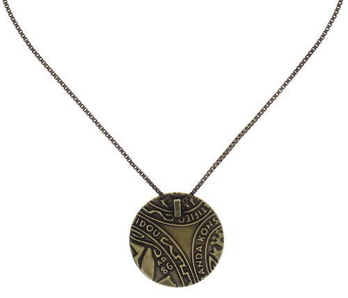 image pour Collier pendant Studio 54 Blanc  size L