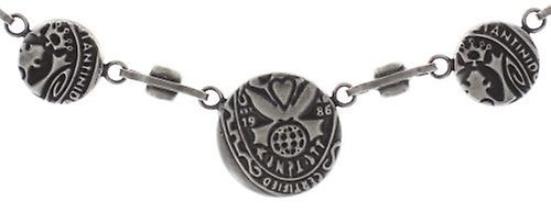 image pour Collier Studio 54 Bleu Clair  size S,XS